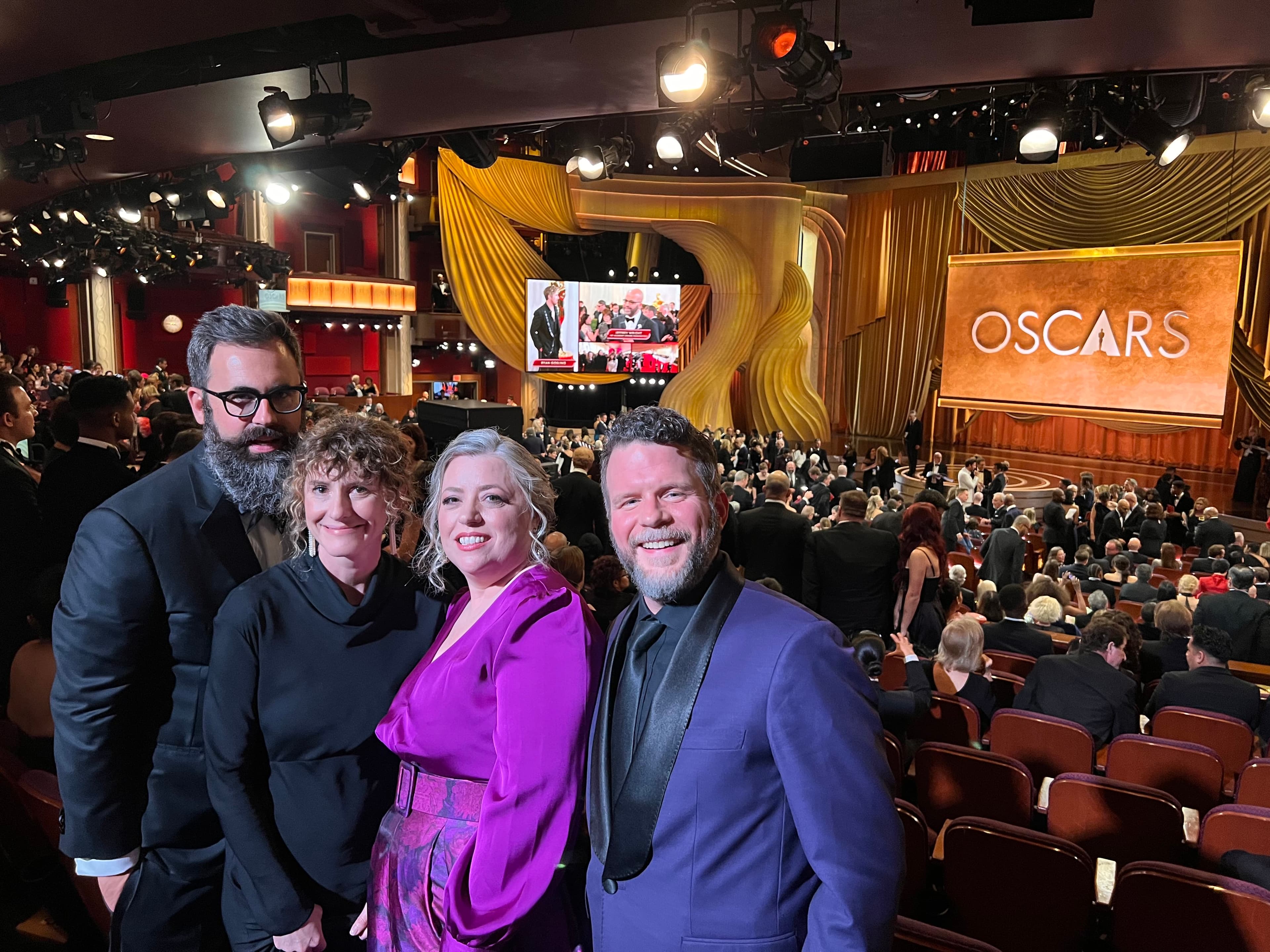 Directors and producers at the Oscars